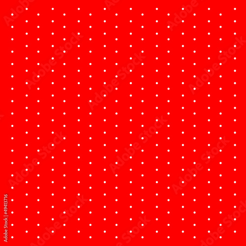 Roter Hintergrund mit weissen Punkten