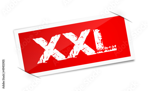 Etikett XXL