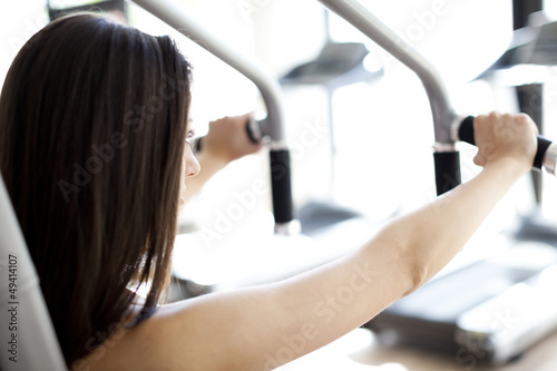Girl in the gym