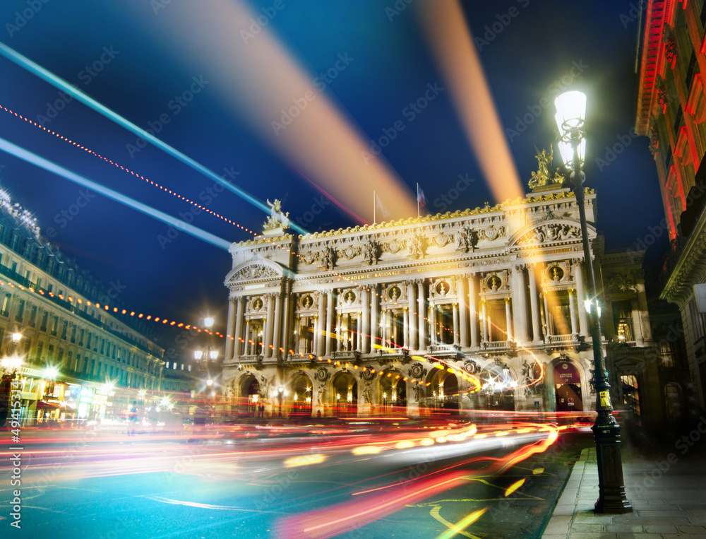 Obraz premium Place de l'Opéra, Paris