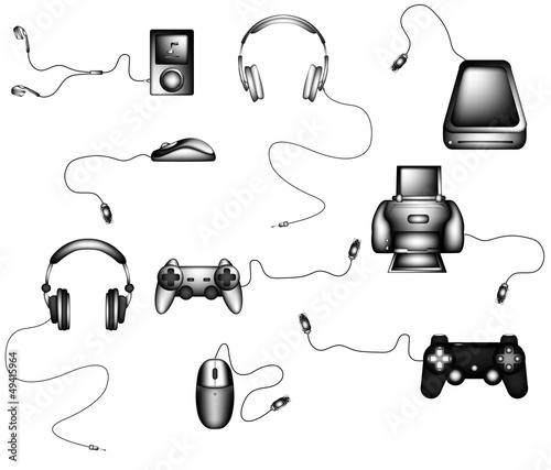 USB Icon Set