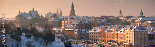 Panorama of Lublin photo