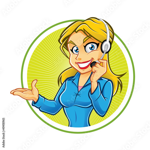 Receptionist Girl