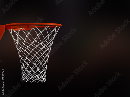Basketball Basket in Arena © GeniusMinus