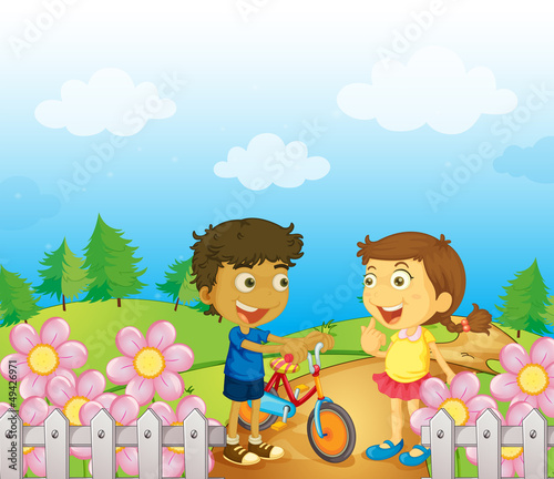 Conversation between two people