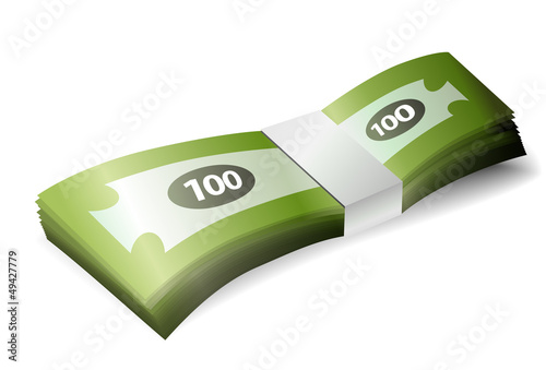 Stack of Money banknote