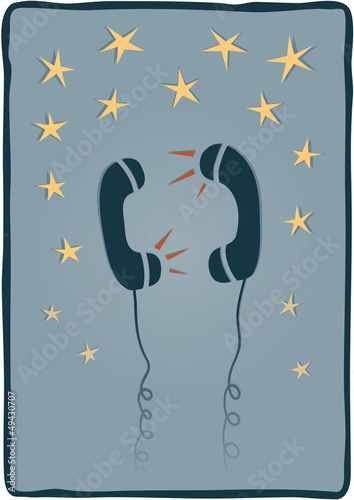 coppia di telefoni