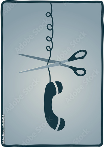 interruzione linea telefono