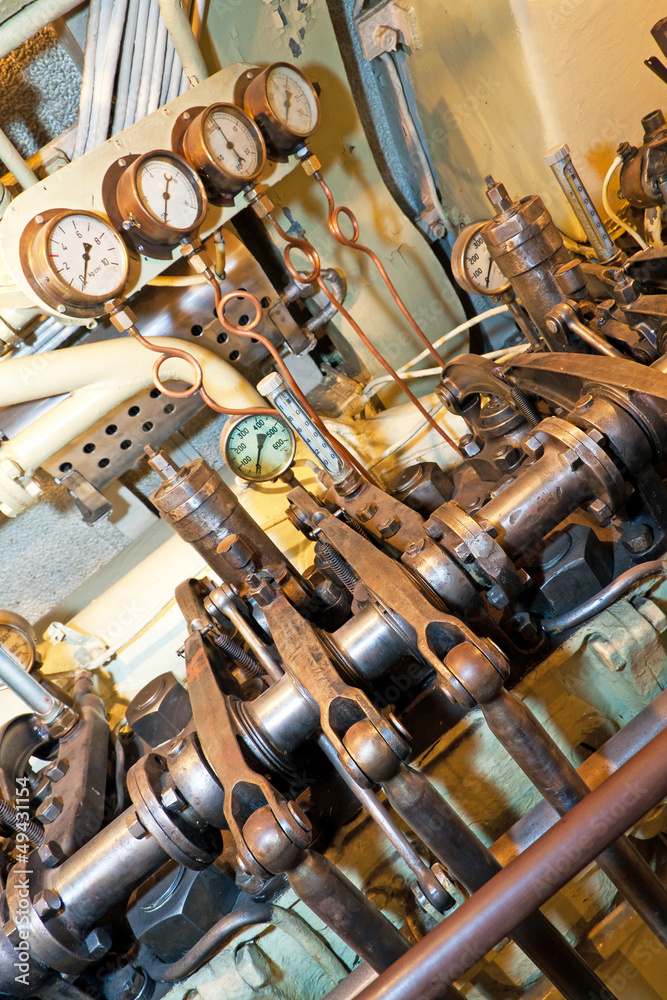 Indicators of submarine engine Indicators of submarine engine