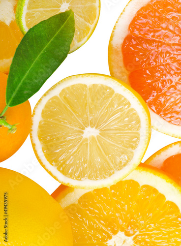 Mix of citrus slice