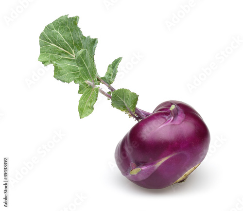purple kohlrabi