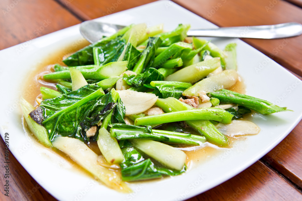 Healthy vegetable fried of Chinese style Healthy vegetable fried of Chinese style