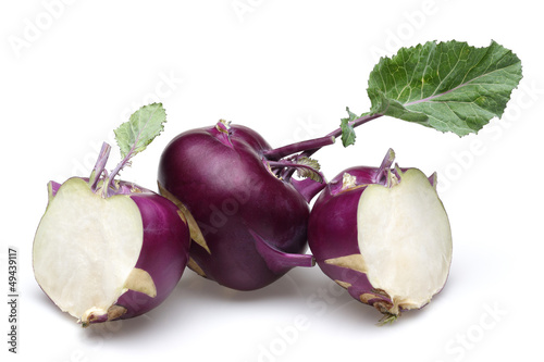 purple kohlrabi