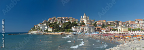 Photography the beautiful town of Porto Maurizio