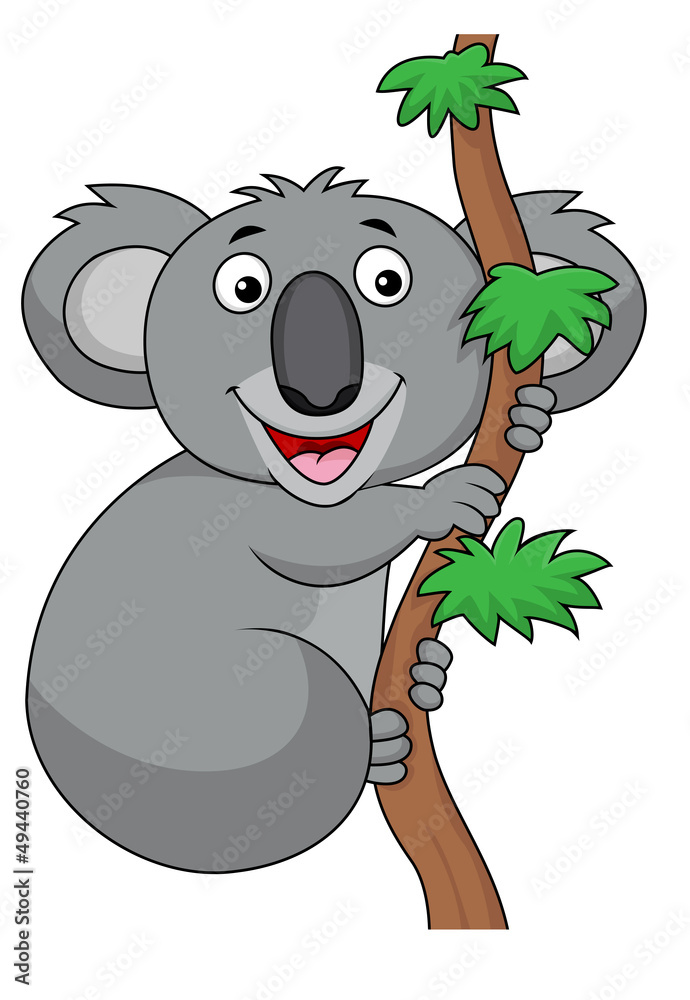 Fototapeta premium Koala cartoon
