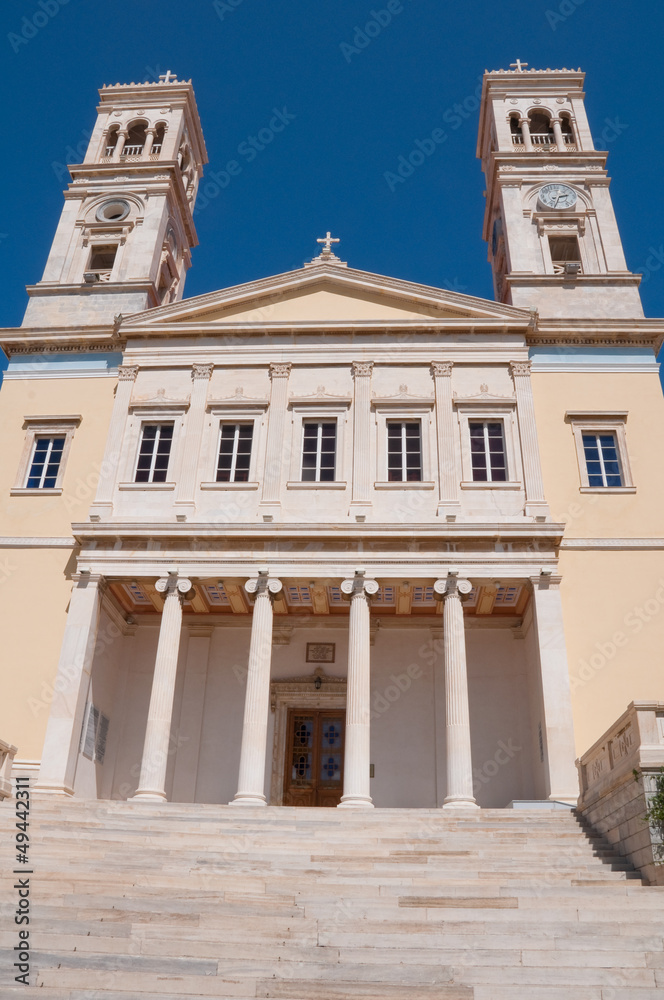 The Cathedral of Saint Nicholas, Ermoupolis (Greece)
