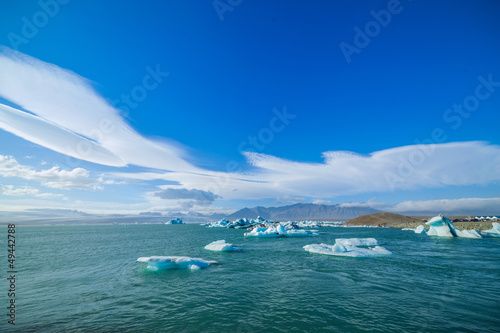 Fototapeta Naklejka Na Ścianę i Meble -  jokulsarlon glacial lagoon