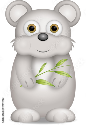 kleiner grauer Koalabär