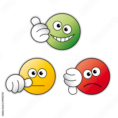 Top, sehr gut, mittelmässig, schlecht, button