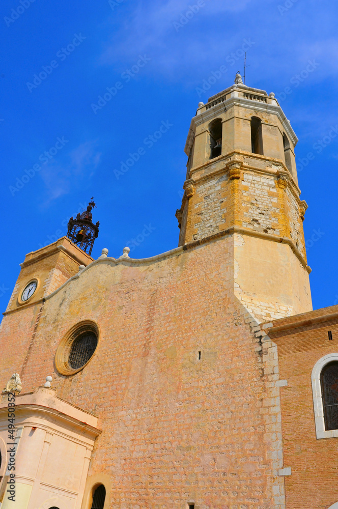 Church of Sant Bartomeu i Santa Tecla Sitges, Spain