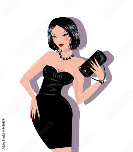 stylish woman