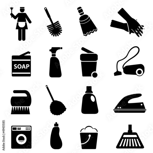 Cleaning supplies and tools