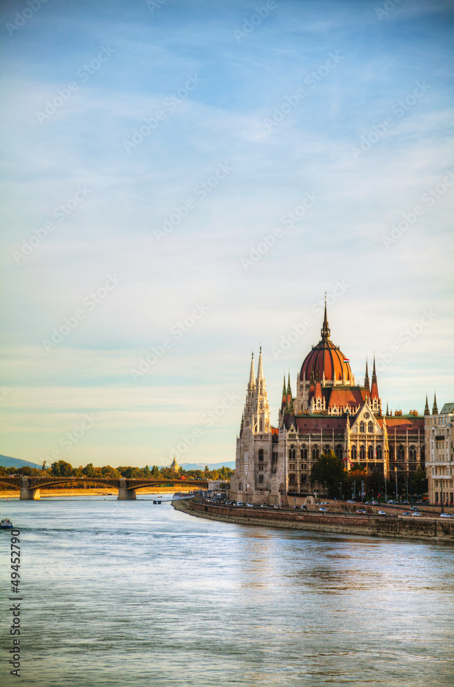 Hungarian Parliament building in Budapest Hungarian Parliament building in Budapest