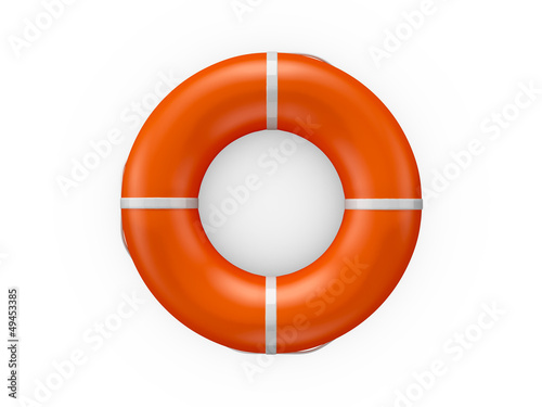 Life Buoy with Stripes photo