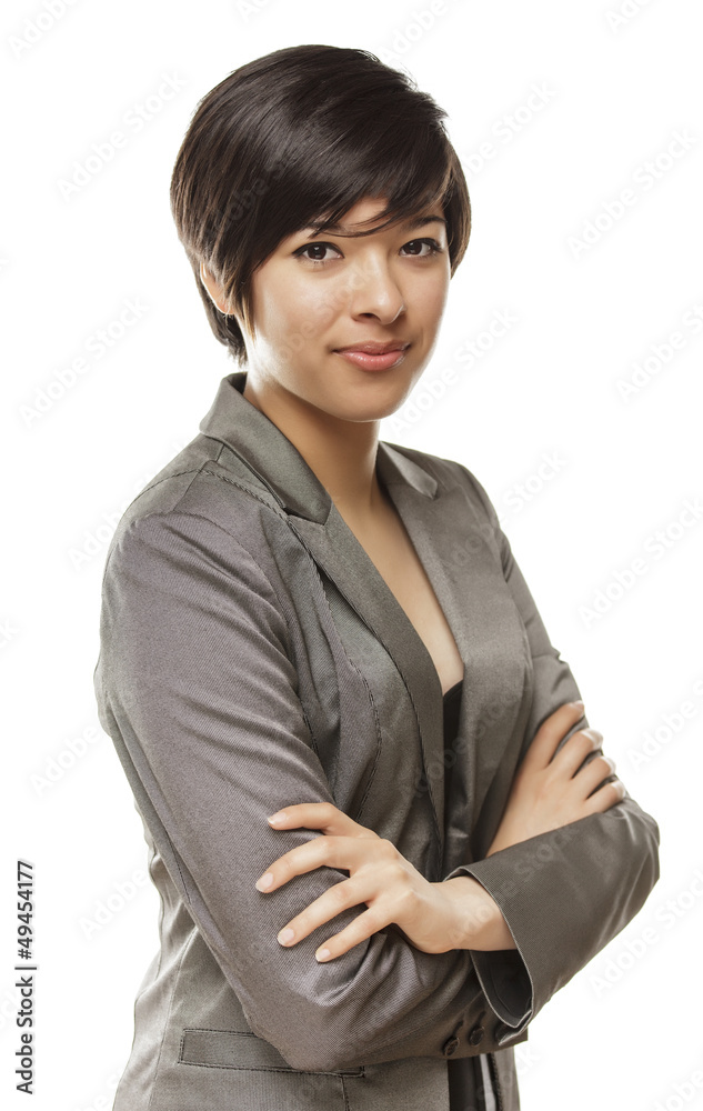 Pretty Young Mixed Race Young Adult Woman Portrait Pretty Young Mixed Race Young Adult Woman Portrait