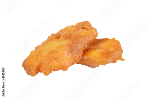 deep fried haddock fish in batter