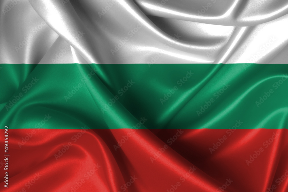 Wavy Flag of Bulgaria