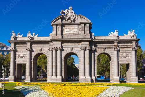 The Puerta de Alcala - Madrid Spain