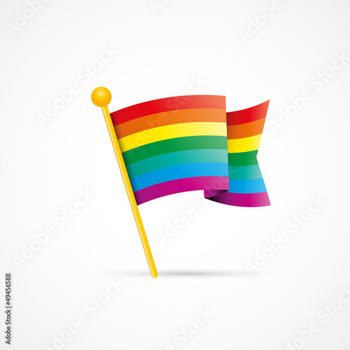 drapeau gay, arc-en-ciel