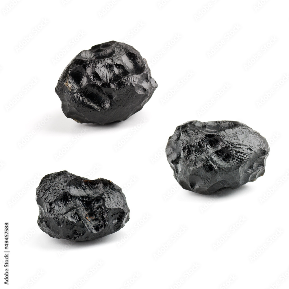 Obraz premium Tektite Meteorite