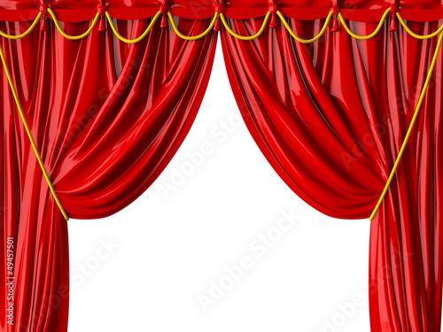 Realistic Theater Curtain