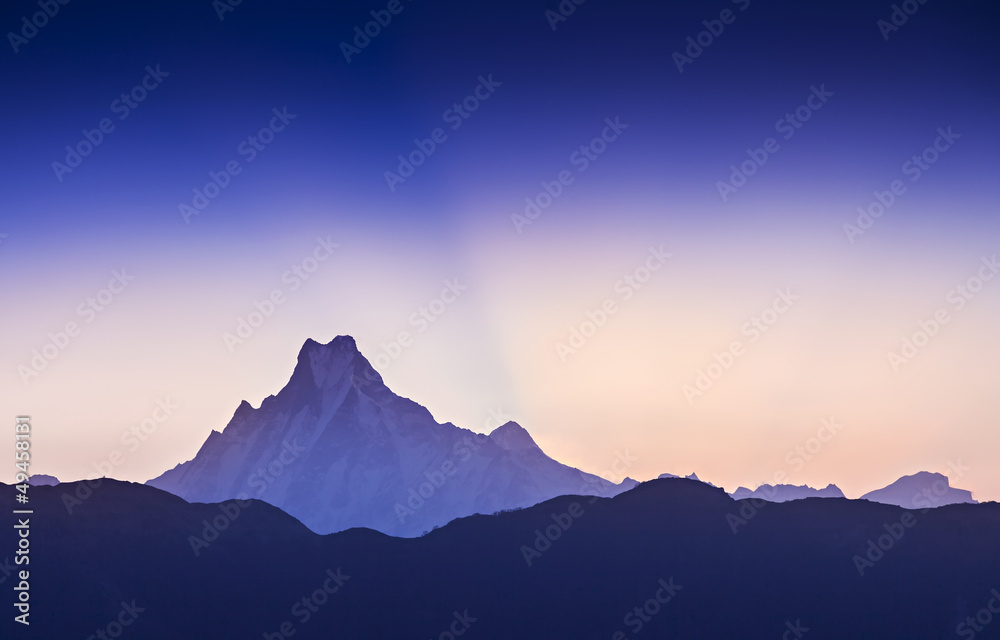Sunrise in Himalaya