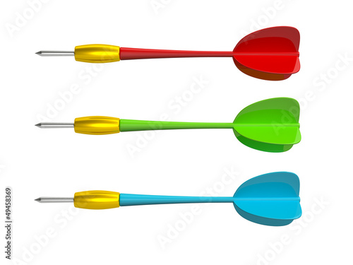 Colorful Dart Arrows
