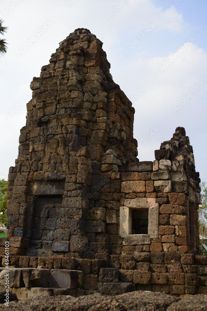 Stone castle of frame