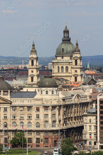 Cityscape on Budapest's St. Stephan