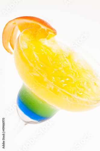 Summer Dream cocktail made from liquor, liqueur and juices photo