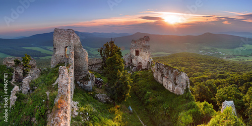 Ruins of castle Gymes - Slovakia