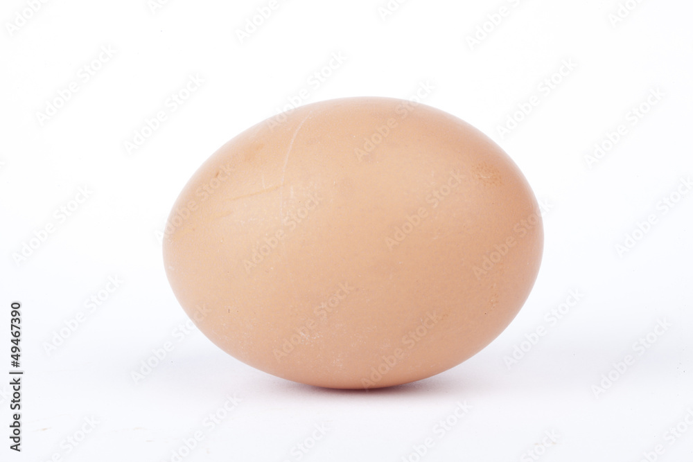 perfect egg isolated on white background perfect egg isolated on white background
