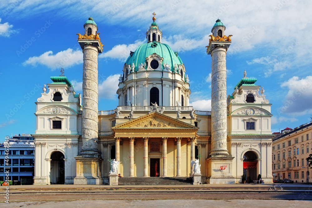 Vienna - St. Charles's Church - Austria