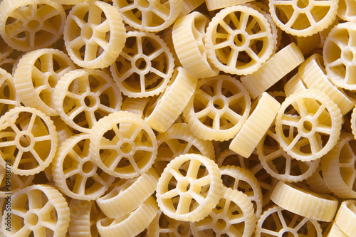 Italian pasta - wheels photo