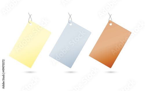 set of color labels
