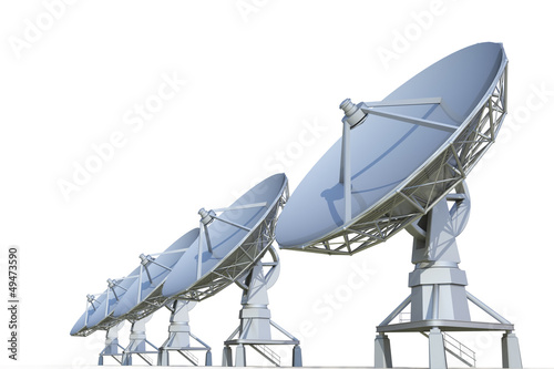 radar on a white background