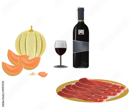 prosciutto e melone