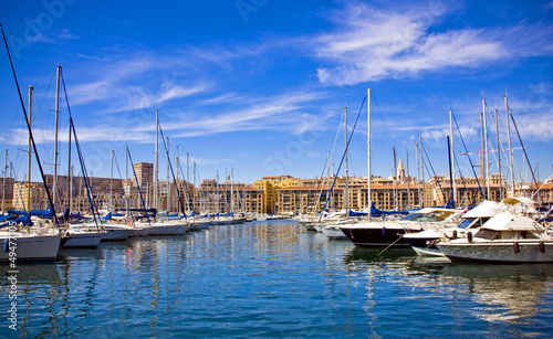 Port in Marseille, France © anilah