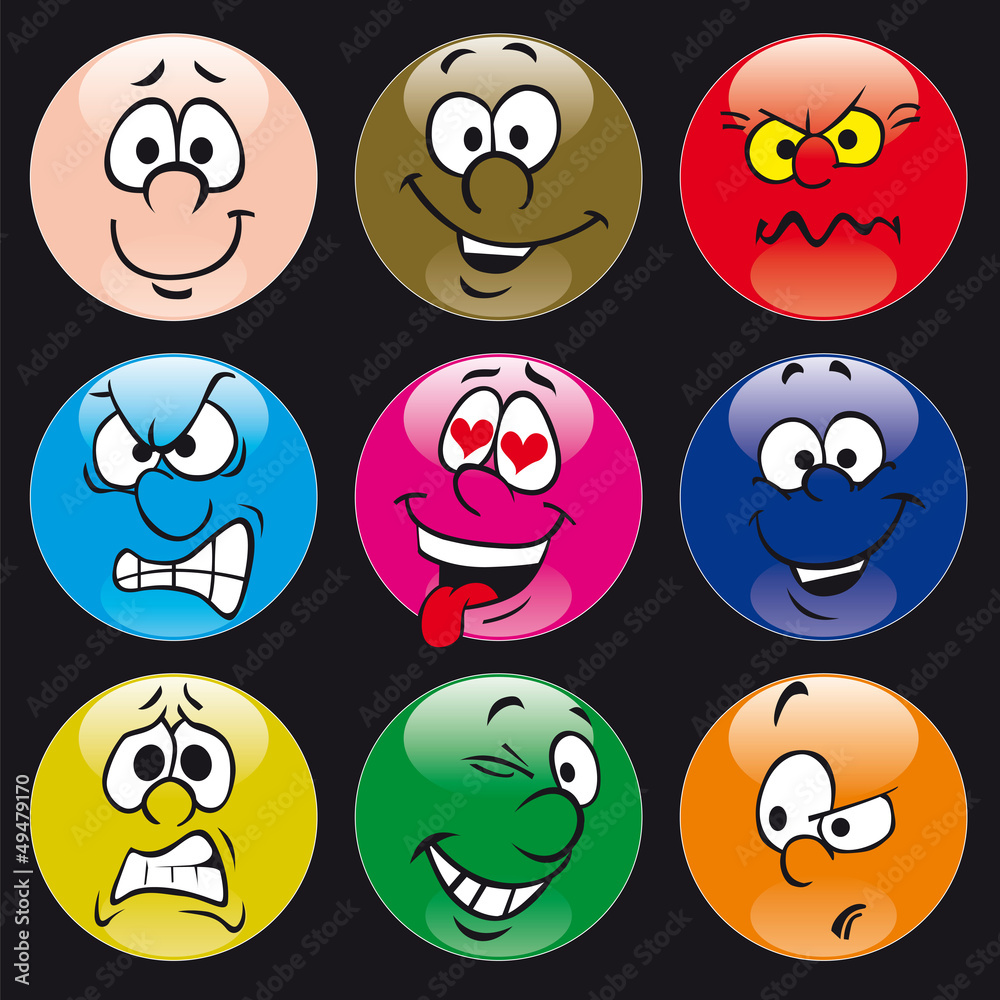 9 emoticons 9 emoticons