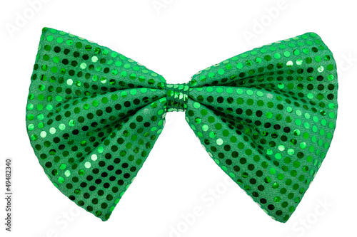 Green St. Patricks Day bow tie